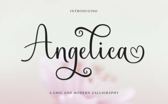 Angelica Script Font