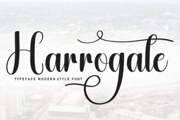 Harrogate Font