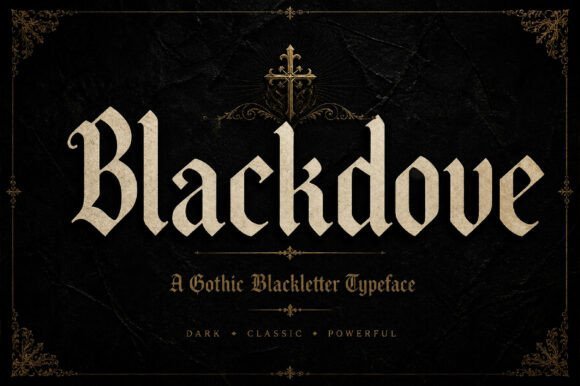 Blackdove Font