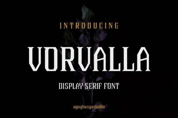 Vorvalla Font