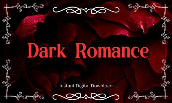 Dark Romance Font