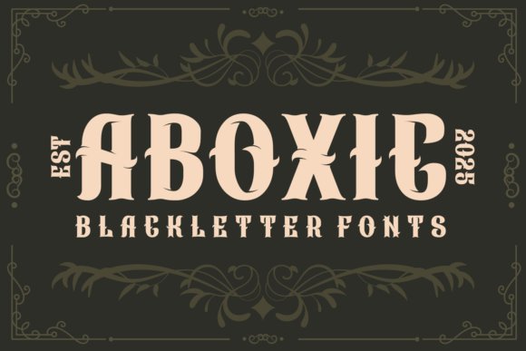 Aboxic Font