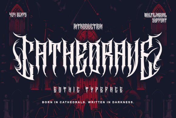 gothic letter tattoo font