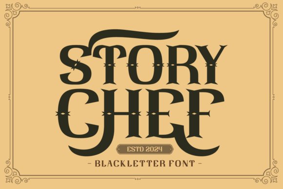 Story Chef Font