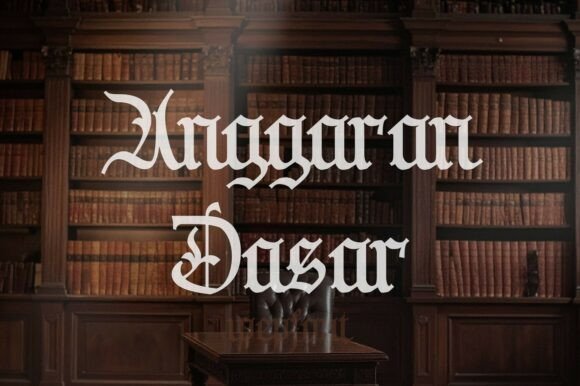 Anggaran Dasar Font