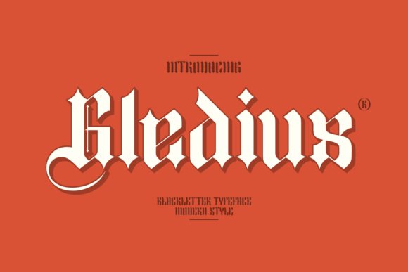 Gledius Font