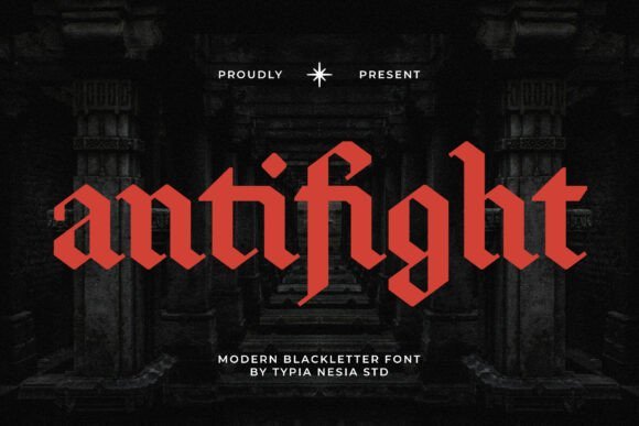 Antifight Font