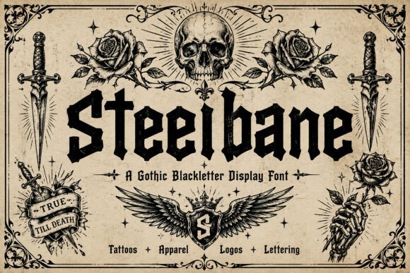 Steelbane Font