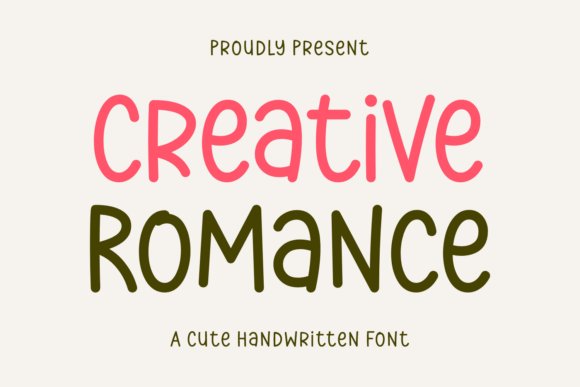 Creative Romance Font
