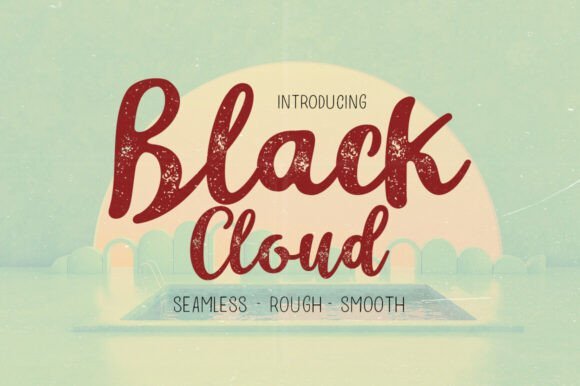 Black Cloud Font
