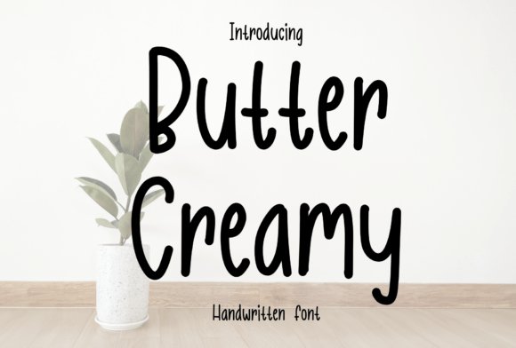 Butter Creamy Font