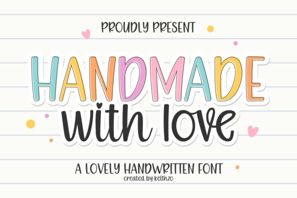 Handmade with Love Font
