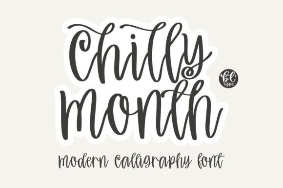 Chilly Month Font