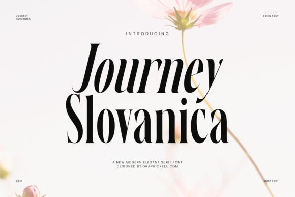 Journey Slovanika Font