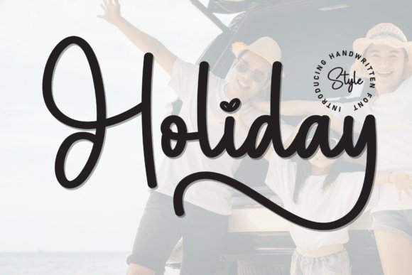 Holiday Font