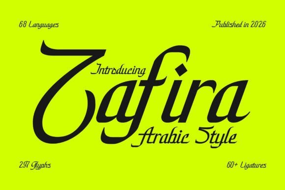 Zafira Font
