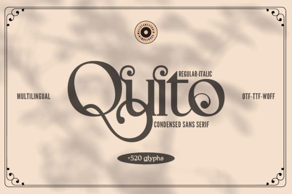 Quito Font