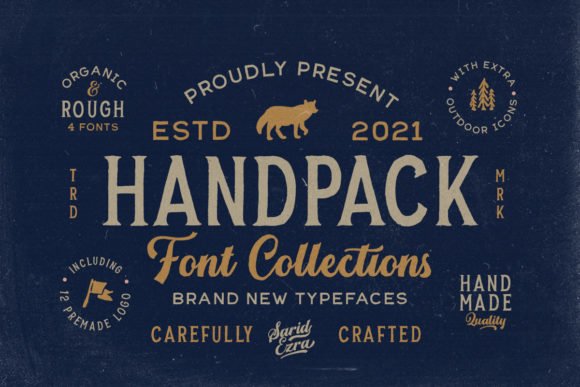 Handpack Font Family
