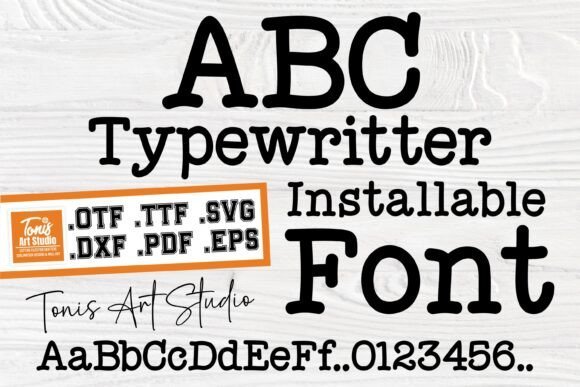 Typewriter Fonts