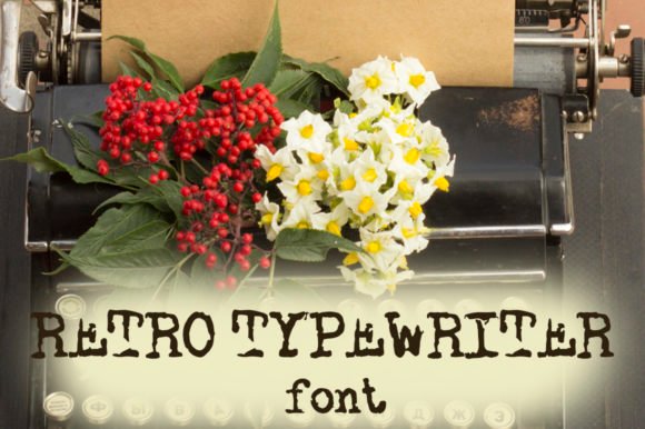 Retro Typewriter Font