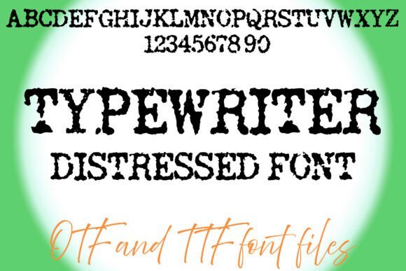 Typewriter Font