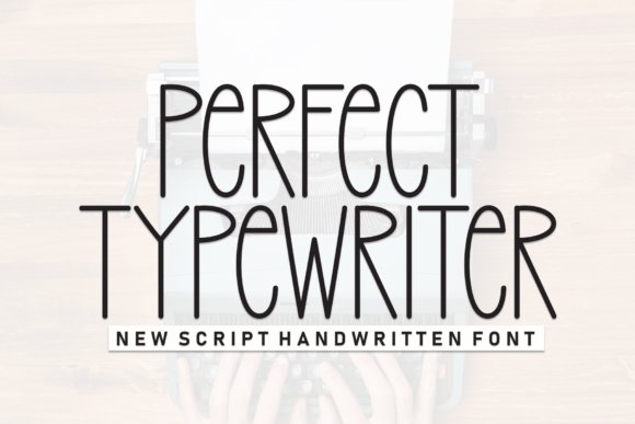 Perfect Typewriter Font
