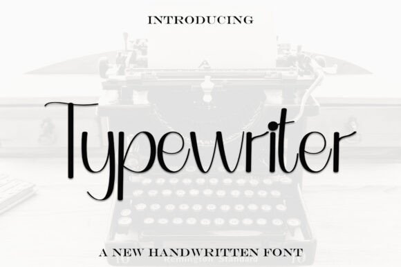 Typewriter Font