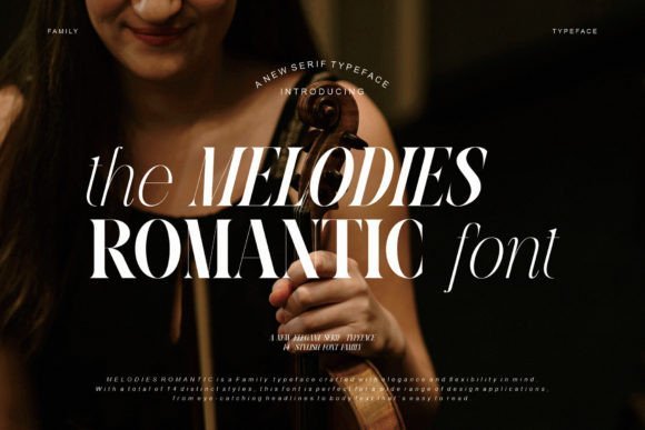 Melodies Romantic Font Family