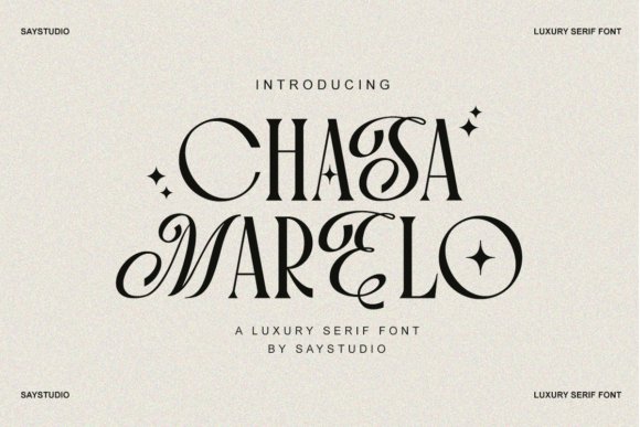 Chasa Marelo Font