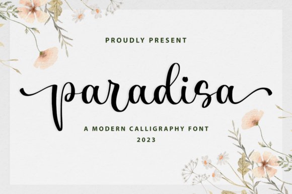 Paradisa Font