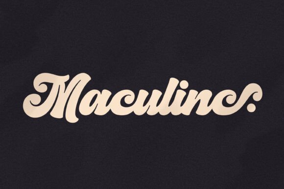 Maculinc Font