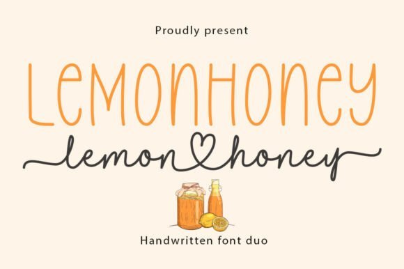 Lemonhoney Duo Font