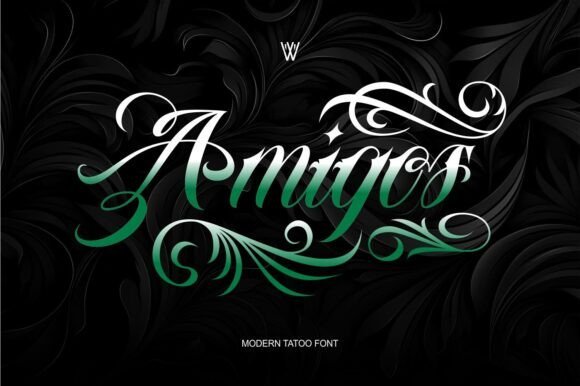 Amigos Font - chicano fonts