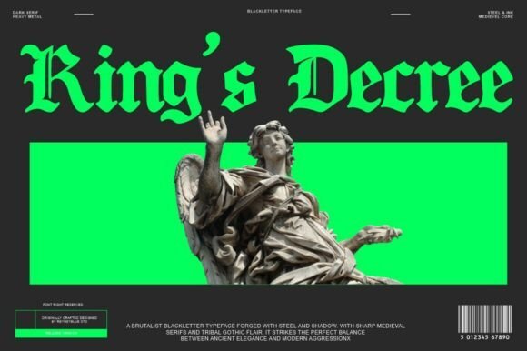 King’s Decree Font