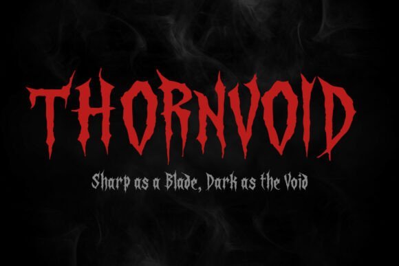 Thornvoid Font