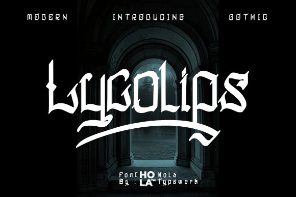 Lycolips Font