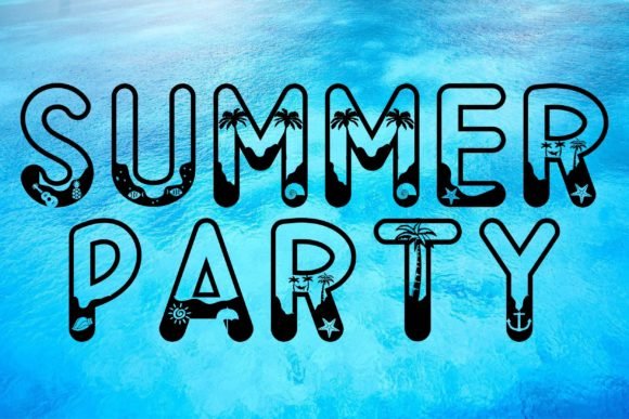 Summer Party Font