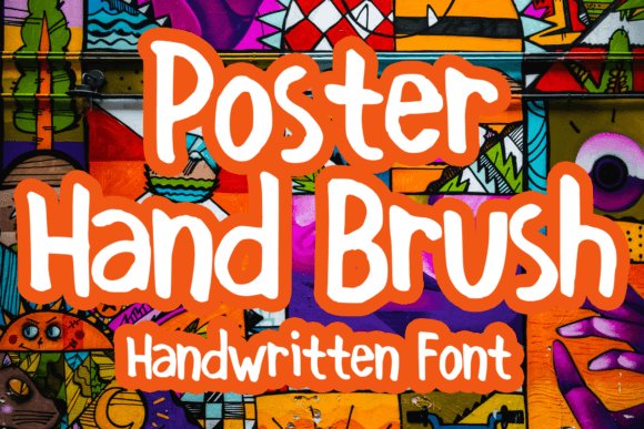 Poster Hand Brush Font