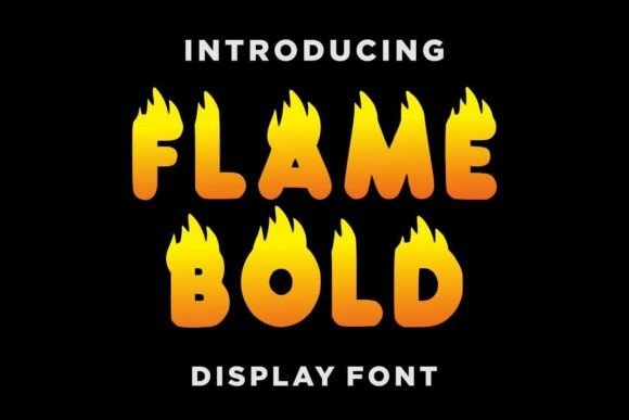 Flame Bold Font
