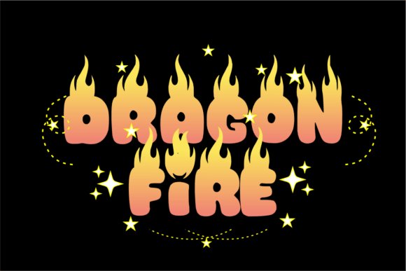 Dragon Fire Font