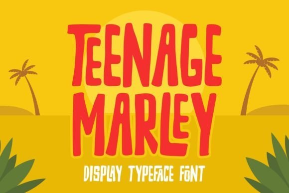 Teenage Marley Display Font