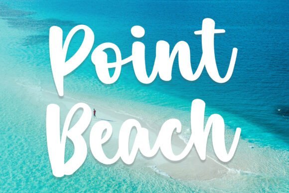 Point Beach Script Font