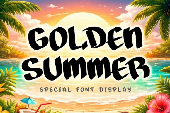 Golden Summer Font