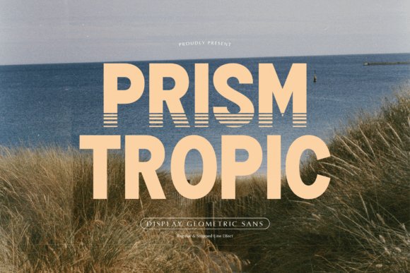 Prism Tropic Sans Serif Font
