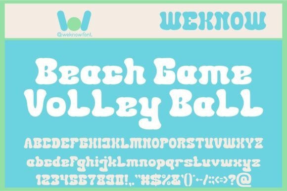 Beach Game Font