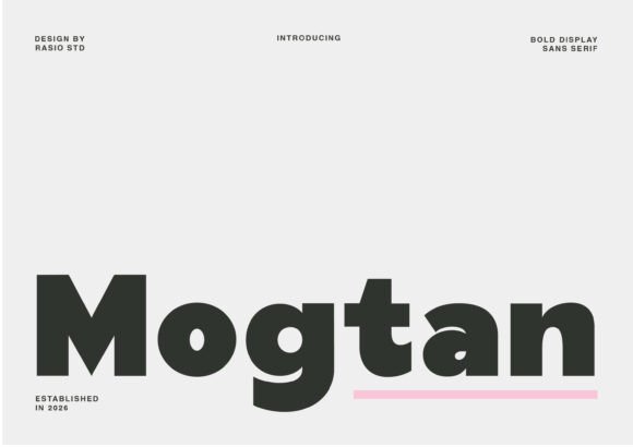 Mogtan Font