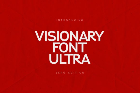Visionary Ultra Font