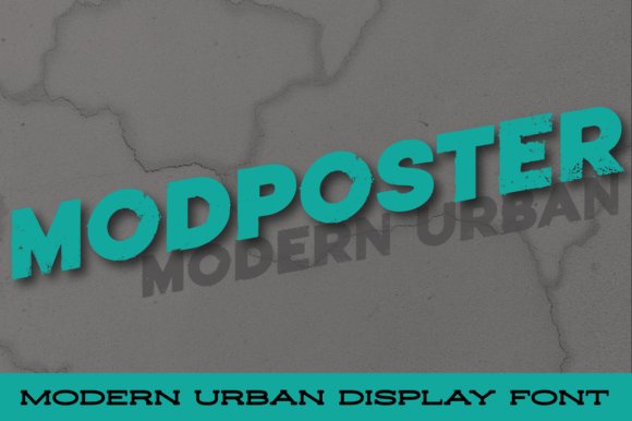 Modposter Font