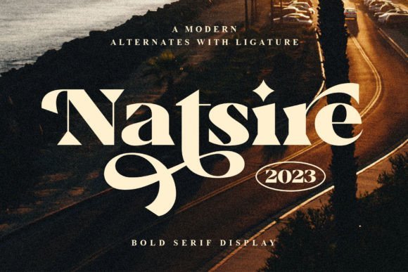 Natsire Serif Font