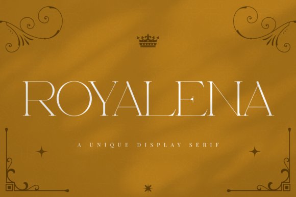 Royalena Display Serif Font